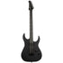 Spira Guitars S-400 MBK Roasted Poplar Electric Guitar, Roasted Maple, Ebony Tech FB - Satin Black